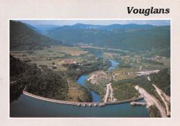 39 VOUGLANS Le Lac Et Le Barrage Env De Moirans-en-Montagne (Scan R/V) N° 4 \MS9019 - Sonstige & Ohne Zuordnung