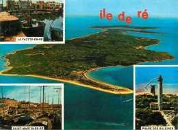 17 île De Ré Vue Aérienne La Flotte St Martin St Clément (Scan R/V) N° 11 \MS9018 - Ile De Ré