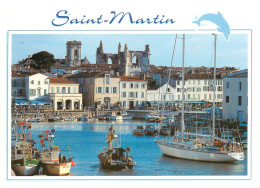 17 SAINT-MARTIN-DE-Ré Le Port Et L'église (Scan R/V) N° 33 \MS9017 - Saint-Martin-de-Ré