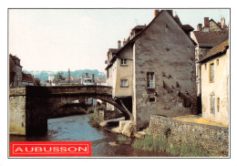 23 AUBUSSON Maisons Au Bord De La Creuze Cp Vierge Non Circulé éd DUBRAY (Scan R/V) N° 33 \MS9015 - Aubusson