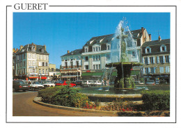 23 GUERET Place Bonnyaud La Fontaine Des Trois Grâces Cp Vierge Non Circulé (Scan R/V) N° 5 \MS9015 - Guéret