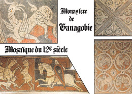 04 GANAGOBIE Le Monastère Mosaique (Scan R/V) N° 4 \MS9013 - Autres & Non Classés