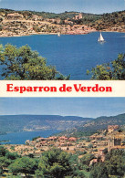 04 ESPARRON-DE-VERDON Lac Et Ville (Scan R/V) N° 37 \MS9012 - Autres & Non Classés