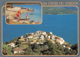 04 SAINTE-CROIX-DU-VERDON Le Village Et La Plage (Scan R/V) N° 42 \MS9012 - Otros & Sin Clasificación