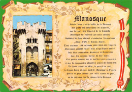 04 MANOSQUE Poeme (Scan R/V) N° 31 \MS9011 - Manosque