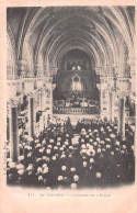 07 LA LOUVESC Intérieur De L'église Un Jour De Messe (Scan R/V) N° 55 \MS9010 - La Louvesc