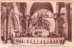07 LA LOUVESC Intérieur De La Basilique ST REGIS Le CHOEUR (Scan R/V) N° 49 \MS9010 - La Louvesc
