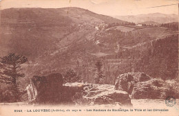 07 LA LOUVESC Rochers De ROCHELIPE (Scan R/V) N° 26 \MS9010 - La Louvesc