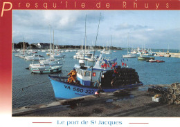 56 Saint-Gildas-de-Rhuys La Pointe Saint-Jean Le Port Et Les Casiers (Scan R/V) N° 1 \MS9029 - Sarzeau