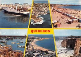 56 QUIBERON Multivue Courrier De Belle île Hoche Port Blanc (Scan R/V) N° 20 \MS9028 - Quiberon