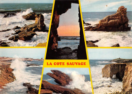 56 QUIBERON Multivue De La Cote Sauvage (Scan R/V) N° 18 \MS9028 - Quiberon