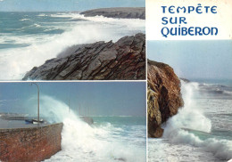 56 QUIBERON Multivue Un Jour De Tempête (Scan R/V) N° 5 \MS9027 - Quiberon