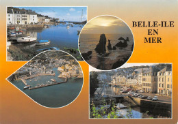 56 BELLE-ÎLE-EN-MER Multivue De SAUZON Et LE-PALAIS (Scan R/V) N° 42 \MS9024 - Belle Ile En Mer