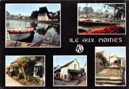 56 L'île Aux Moines Le Port Et Les Petites Rues (Scan R/V) N° 42 \MS9023 - Ile Aux Moines