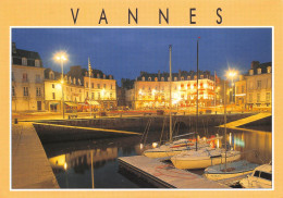 56 VANNES Le Port De Nuit (Scan R/V) N° 14 \MS9023 - Vannes