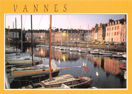 56 VANNES Le Port De Plaisance Féerie Nocturne (Scan R/V) N° 12 \MS9023 - Vannes