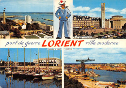 56 LORIENT Port De Guerre Et Ville Moderne (Scan R/V) N° 26 \MS9021 - Lorient