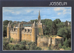 56 JOSSELIN Le Chateau Vue Générale (Scan R/V) N° 25 \MS9033 - Josselin