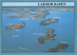 56 LARMOR-BADEN Les îles De BERDER GARVINIS Et De La Jument (Scan R/V) N° 16 \MS9033 - Larmor-Plage