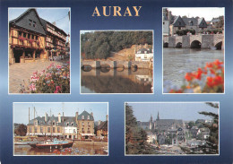 56 AURAY Divers Vues De La Ville (Scan R/V) N° 36 \MS9030 - Auray