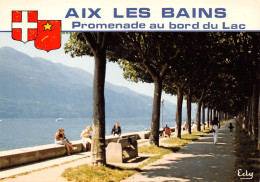 73 AIX-LES-BAINS Lac Du Bourget Promenade Sous Les Arbres (Scan R/V) N° 50 \MS9049 - Aix Les Bains