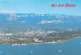 73 AIX-LES-BAINS Vue Générale Et Lac Du Bourget (Scan R/V) N° 26 \MS9049 - Aix Les Bains