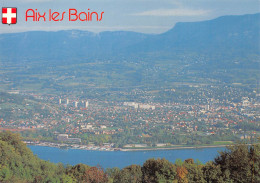 73 AIX-LES-BAINS Vue Générale Panoramique Du Lac Du Bourget (Scan R/V) N° 23 \MS9049 - Aix Les Bains