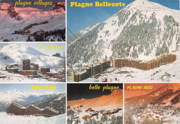 73 LA PLAGNE Village Bellecote Multivue Aime 1800 Belle-plagne (Scan R/V) N° 44 \MS9048 - Bourg Saint Maurice