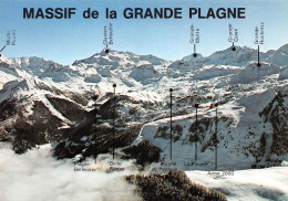 73 LA PLAGNE Vue Aérienne Sur Les Stations (Scan R/V) N° 39 \MS9048 - Bourg Saint Maurice