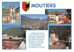 73 MOUTIERS Multivue De La Ville (Scan R/V) N° 18 \MS9042 - Moutiers