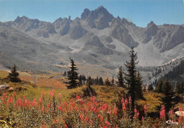 73 COURCHEVEL Panorama Sur La Saulire Depuis Le Jardin Alpin (Scan R/V) N° 26 \MS9041 - Courchevel