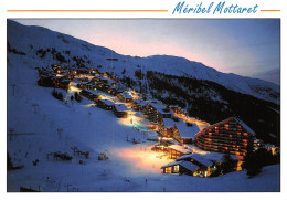 73 Méribel-Mottaret Les Allues En été Station Olympique JO 1992 Vue Générale Au Crépuscule (Scan R/V) N° 40 \MS9040 - Brides Les Bains