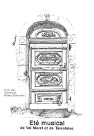 73 VALMOREL Ete Musical Dessin De J.M. Ferley ND Des Vernettes Peisey-Nancroix (Scan R/V) N° 17 \MS9040 - Valmorel