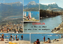 05 EMBRUN La Nice Des Alpes Multivue Plan D'eau Et Montagnes (Scan R/V) N° 41 \MS9058 - Embrun