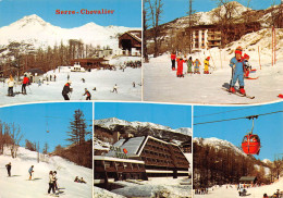 05 SERRE-CHEVALIER CHANTEMERLE Les Chalets Et Les Pistes Et Les Oeufs (Scan R/V) N° 46 \MS9055 - Serre Chevalier