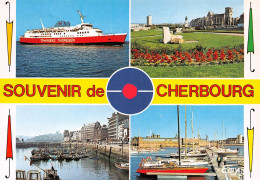 50 CHERBOURG Multivue Souvenir (Scan R/V) N° 6 \MS9052 - Cherbourg