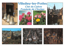 50 Villedieu-les-Poêles Multivue Cuivre Et Fonderie De Cloches (Scan R/V) N° 51 \MS9051 - Villedieu