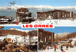 05 LES ORRES Multivue En L'hiver Arrivée Des Pistes Et Télésiège (Scan R/V) N° 19 \MS9064 - Embrun