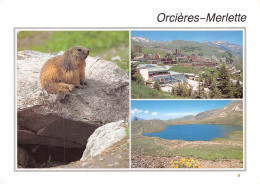 05 ORCIERES-MERLETTE Multivue De La Station La Marmotte (Scan R/V) N° 26 \MS9061 - Orcieres