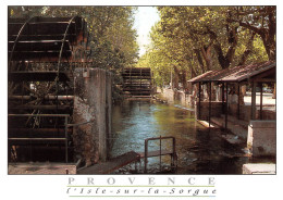 84 L'Isle-sur-la-Sorgue Roues à Aubes Sur La Promenade De La Sorgue (Scan R/V) N° 15 \MS9077 - L'Isle Sur Sorgue