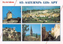 84 Saint-Saturnin-Lès-Apt Multivue (Scan R/V) N° 41 \MS9076 - Gordes