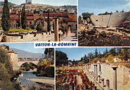 84 VAISON-LA-ROMAINE Multivue Des Ruines Romaines Et Du Pont (Scan R/V) N° 35 \MS9075 - Vaison La Romaine