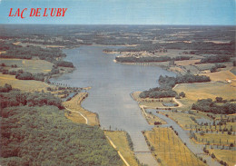 32 Barbotan Les Thermes Cazaubon Vue Panoramique Aérienne Lac De L'Uby (Scan R/V) N° 54 \MS9074 - Barbotan