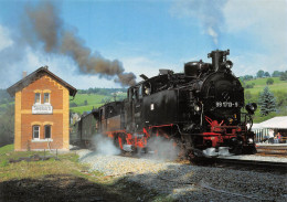 Locomotive BAUJAHR HARTMANN STEINBACH Allemagne (Scan R/V) N° 53 \MS9071 - Trains