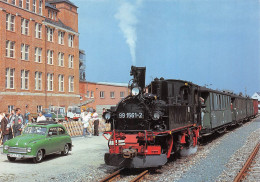 Locomotive BAUJAHR Hartmann Chemnitz SCHÖNHEIDE Allemagne (Scan R/V) N° 27 \MS9071 - Trains
