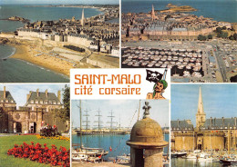 35 SAINT-MALO La Cité Des Corsaires (Scan R/V) N° 9 \MS9086 - Saint Malo