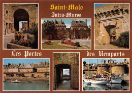 35 SAINT-MALO Les Portes Des Remparts (Scan R/V) N° 8 \MS9086 - Saint Malo