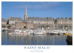 35 SAINT-MALO Le Port Et La Grande Porte (Scan R/V) N° 55 \MS9085 - Saint Malo