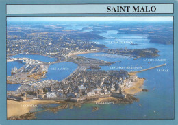 35 SAINT-MALO Vue Aérienne Panoramique (Scan R/V) N° 30 \MS9085 - Saint Malo