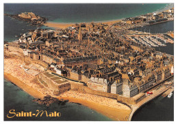 35 SAINT-MALO Vue Aérienne Intra-muros (Scan R/V) N° 29 \MS9085 - Saint Malo